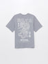 LC Waikiki Crew Neck Short Sleeve Printed Combed Cotton Men's T-shirt